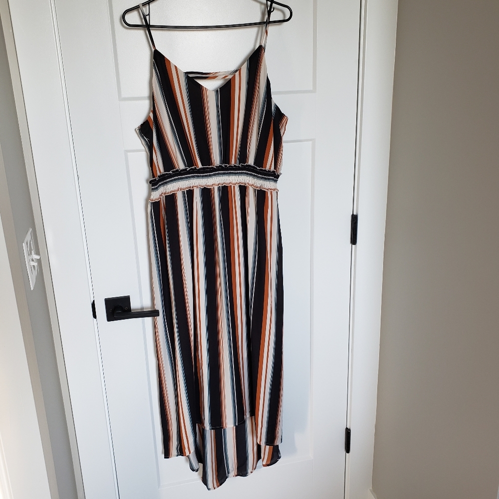 Maurices | Striped High-Low Dress | SIZE XL | NWT